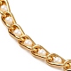 Aluminium Curb Chain Necklaces NJEW-JN02921-3