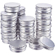Benecreat boîtes de conserve rondes en aluminium de 30 ml CON-BC0005-13-1