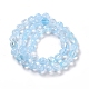 Transparent Glass Beads Strands GLAA-F114-02A-07-2
