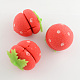 Strawberry Round Sphere Sponge DIY Hair Roller OHAR-R095-48-2