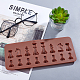 Kits de moldes de silicona de ajedrez sunnyclue DIY-SC0001-98-7