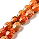 Fili di perle di diaspro imperiale naturale G-B032-A01-02-1