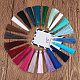 NBEADS 28 Pcs Mixed Colors Mini Tassels with Loop Handmade Silky Tassels Soft Tassel for DIY Craft Projects Decoration FIND-PH0015-09-B-5