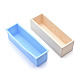 Rectangular Pine Wood Soap Molds Sets DIY-F057-04C-1