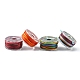 25 Rolls 25 Colors Round Segment Dyed Waxed Polyester Thread String YC-YW0001-02B-4