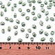 Cuentas de semillas de vidrio de colores opacos teñidos SEED-N004-007-02-4
