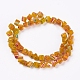 Handmade Millefiori Glass Beads Strands LK-P031-04-2