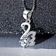 925 Sterling Silver Pendant Necklaces NJEW-BB71865-A-2