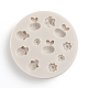 Abeille et fleur bricolage moules en silicone de qualité alimentaire AJEW-WH0022-05-1