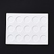 Diy flache runde wachssiegel stempel silikonmatten AJEW-A038-01-3