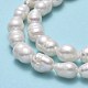 Brins de perles de culture d'eau douce naturelles PEAR-J006-19A-01-4