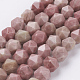 Chapelets de perles en rhodonite naturelle G-J372-24-8mm-1