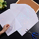 ARRICRAFT 20Sheets 5 Style OPP Plastic Transparent Holographic Lamination Sheets DIY-AR0002-19-3