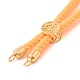 Twisted Nylon Cord Silder Bracelets DIY-B066-03G-12-2