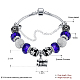 Verre perles bracelets européens BJEW-BB18641-3