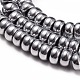Electroplate Non-magnetic Synthetic Hematite Beads Strands G-I260-03B-2