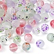 100 pièces 5 couleurs perles de verre GLAA-FS0001-41-3