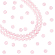 PandaHall 94pcs Rose Quartz Beads 8mm Pink Stone Beads Round Loose Beads Gemstone Spacer Beads Lucky Beads for Earrings Bracelet Jewelry Making DIY Crafts G-PH0001-57-1