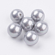 Perla de concha perlas medio perforadas BSHE-G016-12mm-04-1