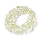 Perles de verre plaquées arc-en-ciel EGLA-Q066-FR02-3
