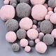 Diy Puppe Handwerk Polyester hoch-elastischen Pom Pom Ball AJEW-R093-01-B03-1