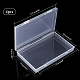 Portable Polypropylene(PP) Mouth Covers Storage Box CON-WH0073-08-2