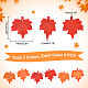 AHANDMAKER 18Pcs Fall Thanksgiving Maple Leaf Wood Maple Leaf Hanging Decors Small Tree Hanging Ornament Wood Maple Leaf Cutouts Decoration Fall Harvest Decors for Thanksgiving Halloween DIY Craft WOOD-GA0001-53-2