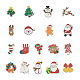 Yilisi 18 stücke 18 stil weihnachtsglocke & baum & socke & schneemann & zuckerstange emaille pin JEWB-YS0001-10-2