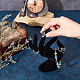 PandaHall Velet Hand Jewelry Display Holder RDIS-WH0007-09-6