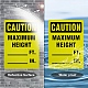 Segnali di avvertimento in alluminio UV protetti e impermeabili AJEW-GL0001-05C-05-5