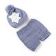 Costume de bonnet de bébé en crochet AJEW-R030-56-3