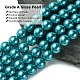 Eco-Friendly Glass Pearl Beads Strands HY-A008-14mm-RB073-3