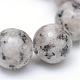 Fili di perle di diaspro / kiwi di diaspro naturale G-R345-10mm-11-4