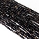 Brins de perles d'onyx noir naturel X-G-H1567-8MM-3
