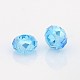 AB Color Plated Electroplate Glass Beads GPDL-J028-AB15-1