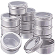 Benecreat 12 bocaux en aluminium de 80 ml CON-BC0004-25-80ml-1