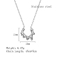 Halskette mit Sonnenanhänger aus Edelstahl und Kabelketten LV0006-2-3