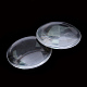 Cabochons en verre transparent GGLA-R026-58mm-1