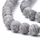 Natural Map Stone/Picasso Stone/Picasso Jasper Beads Strands G-T106-224-2