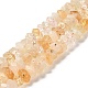 Chapelets de perles de citrine naturelle G-N327-05-22-1
