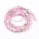 Synthetic Moonstone Beads Strands G-R375-8mm-A16-3