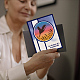 カスタムPVCプラスチッククリアスタンプ  DIYスクラップブッキング用  装飾的なフォトアルバム  カード作り  クレーン  160x110x3mm DIY-WH0448-0430-3