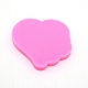 Corazón con llavero de pata moldes de silicona DIY-TAC0008-30-2