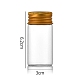 Четкие стеклянные бутылки шарик контейнеры CON-WH0085-75D-02-1