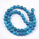Natural Fire Crackle Agate Beads Strands G-T125-22E-2