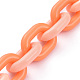Handmade Acrylic Cable Chains AJEW-JB00641-02-2
