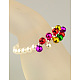Fashion Imitation Acrylic Pearl Stretchy Bracelets for Kids X-BJEW-JB01056-01-2