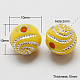 Plating Acrylic Beads PACR-S188-10mm-05-1