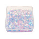 Beadthoven 480pcs 3 couleurs étoiles perles acryliques transparentes DIY-BT0001-17-11