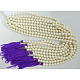 Perle rotonde di perle di conchiglia lucidate X-SP12MM701-3